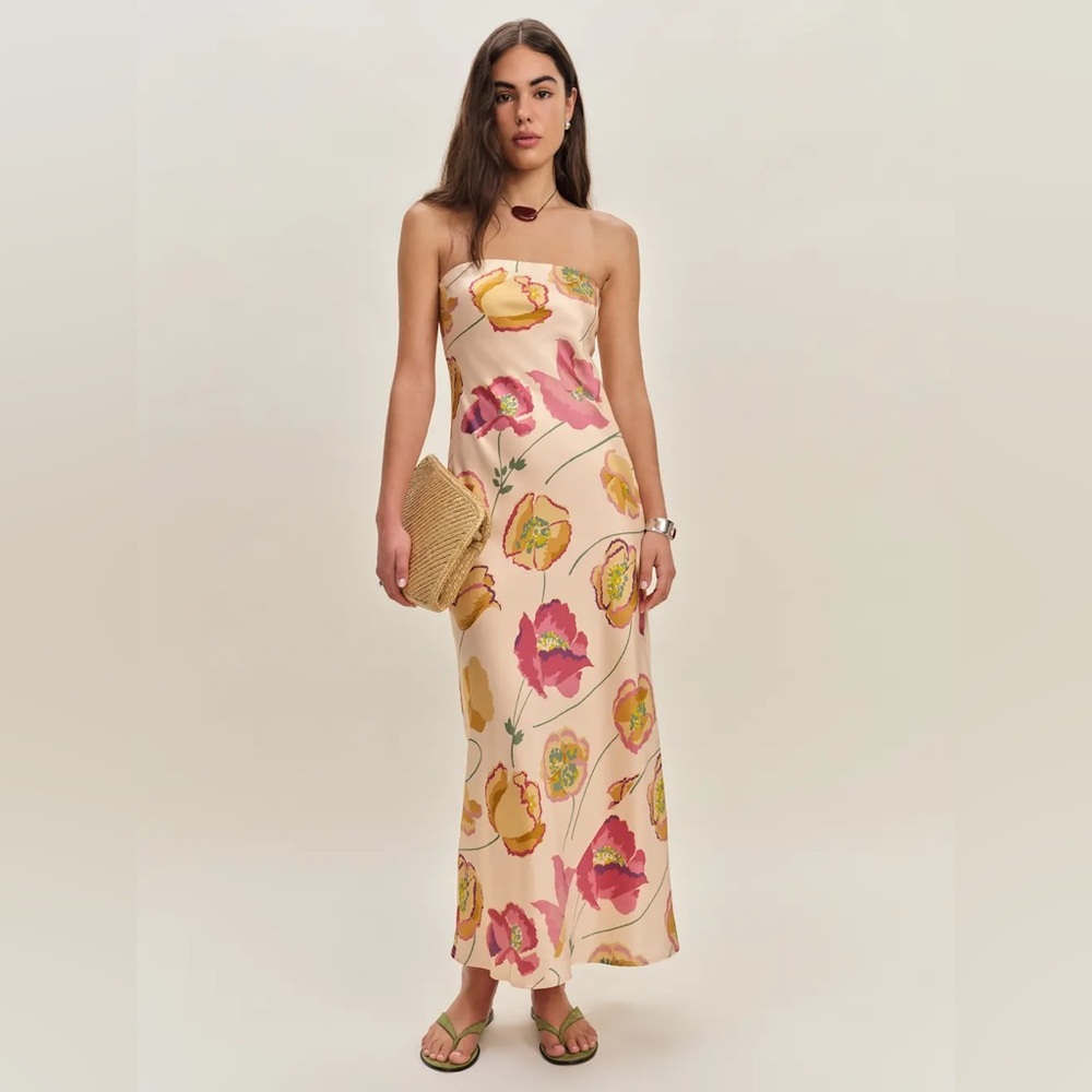Joana Silk Dress - Reformation